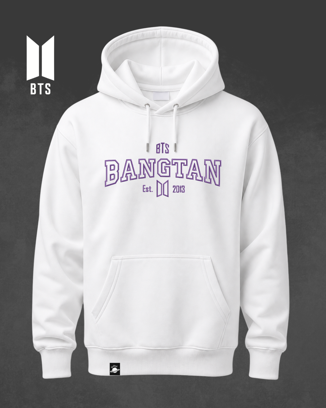 POLERÓN BORDADO BANGTAN - BTS ARMY