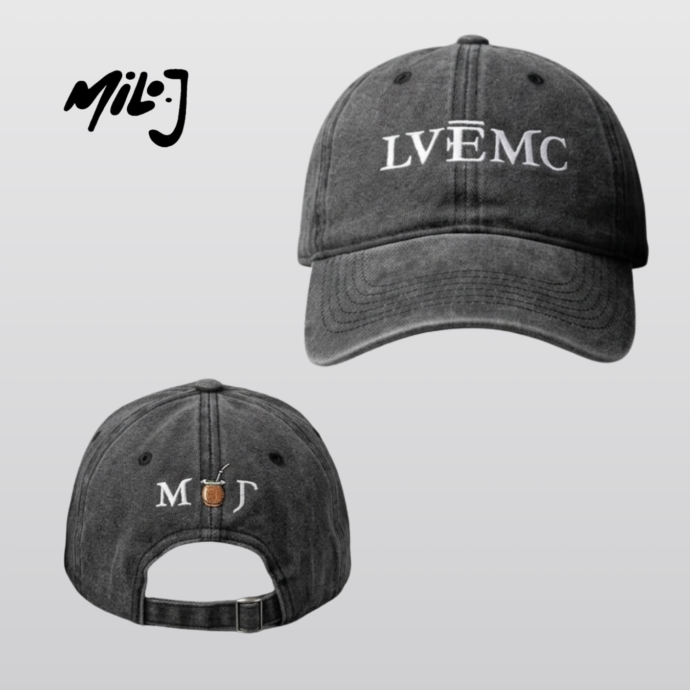 JOCKEY BORDADO- LVEMC MATE -MILO J