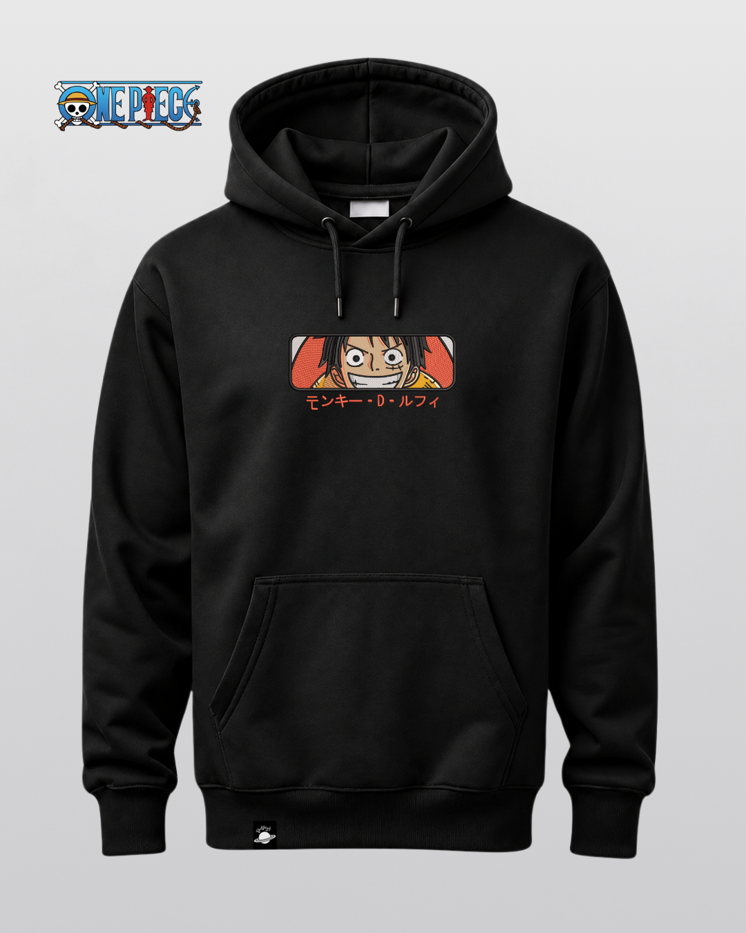 POLERÓN HOODIE BORDADO - MONKEY D. LUFFY - ONE PIECE