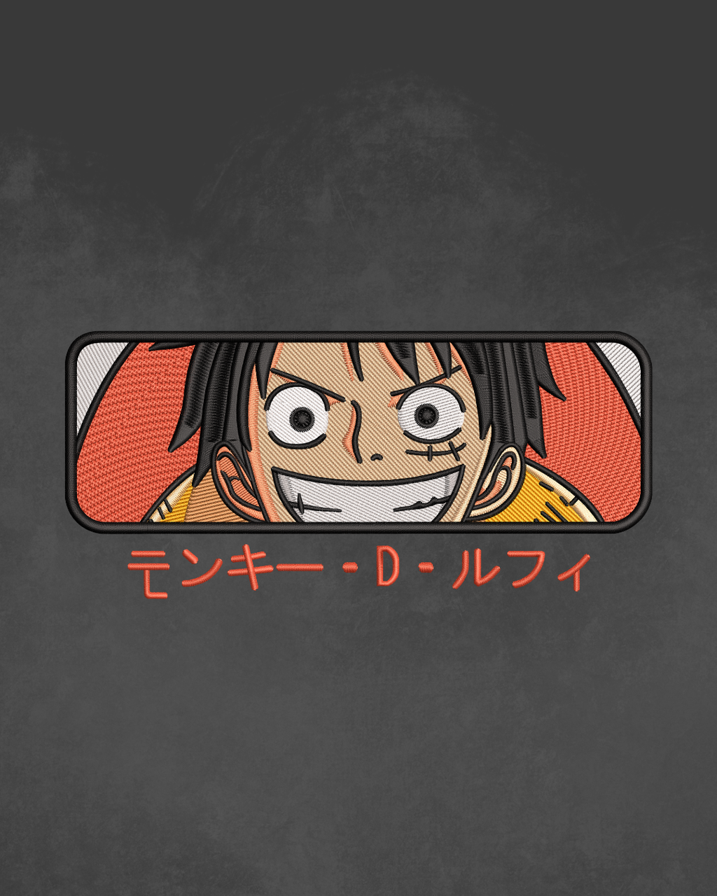 POLERÓN HOODIE BORDADO - MONKEY D. LUFFY - ONE PIECE