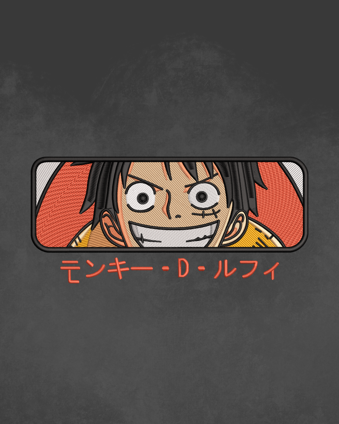 POLERÓN HOODIE BORDADO - MONKEY D. LUFFY - ONE PIECE
