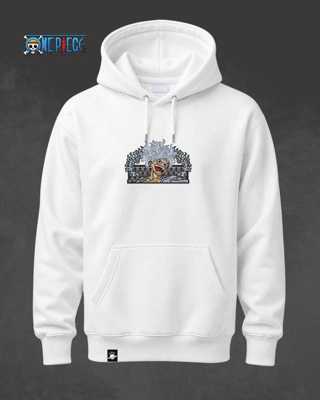 POLERÓN HOODIE BORDADO - GEAR 5 LUFFY - ONE PIECE