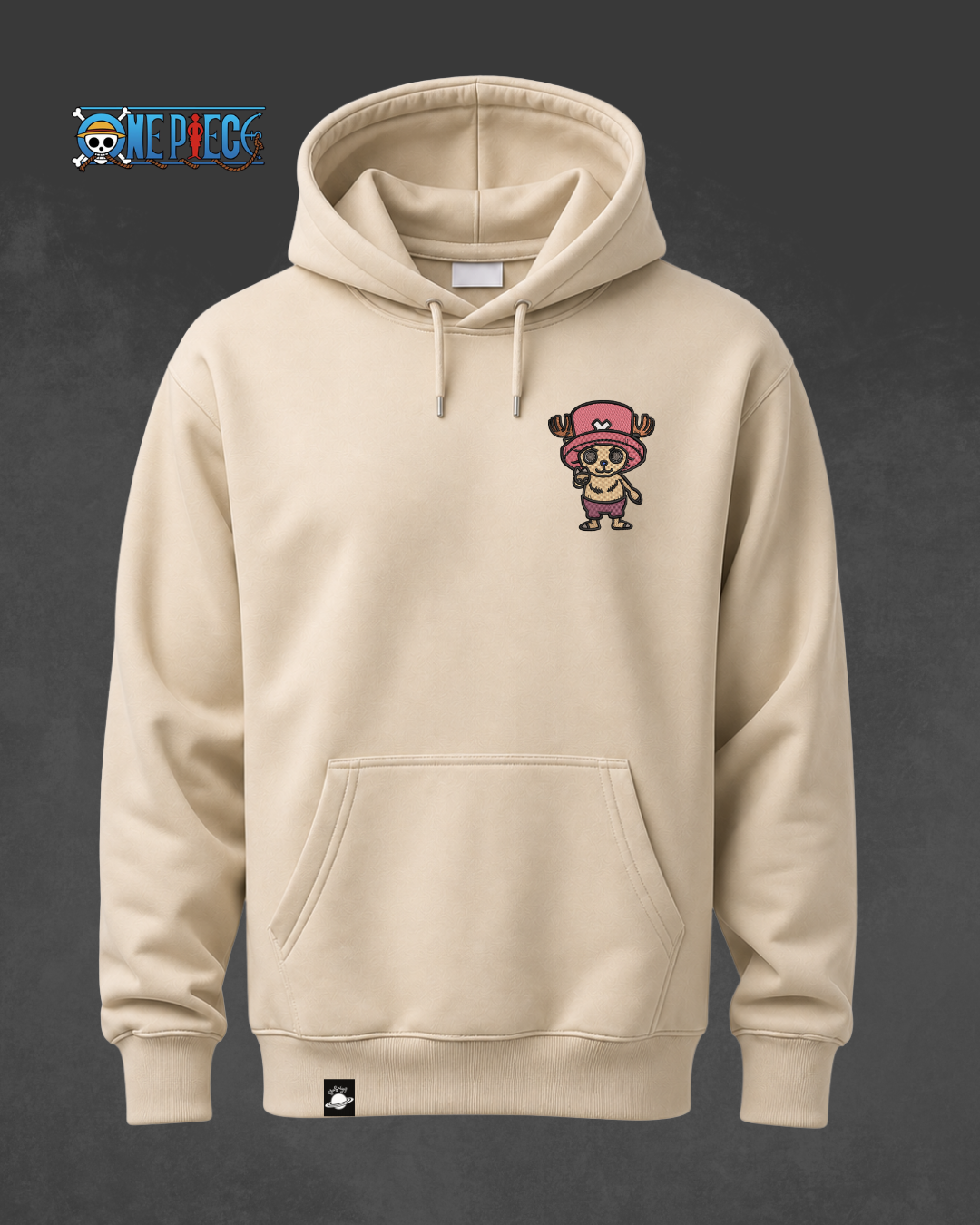 POLERÓN HOODIE BORDADO - CHOPPER - ONE PIECE